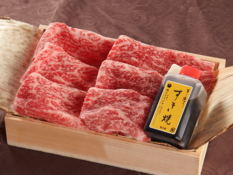 常陸牛すき焼き用外もも